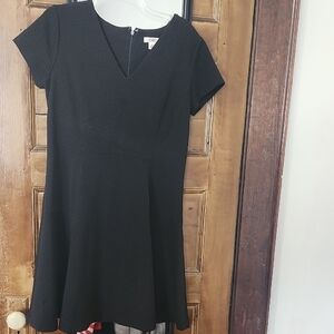 Cato Black Textured Mini Dress